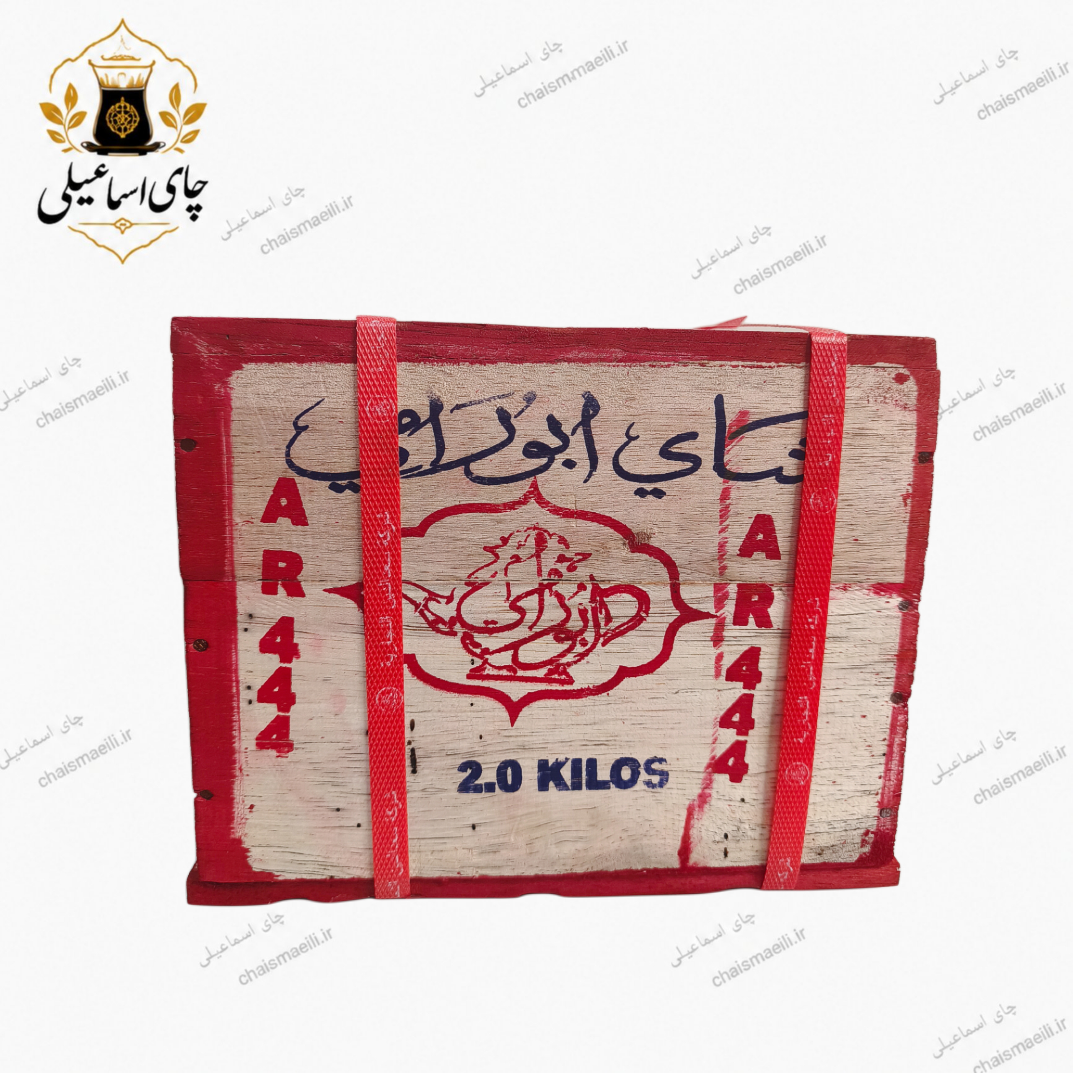چای صندوق چوبی ۲ کیلوگرمی کد۴۴۴ ابورامی